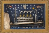 WONDERFUL FOLK ART DIORAMA OF