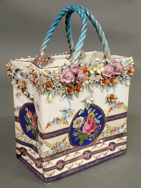 Wonderful French porcelain vase