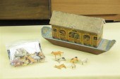 WOOD AND PAPER NOAH'S ARK. Chr