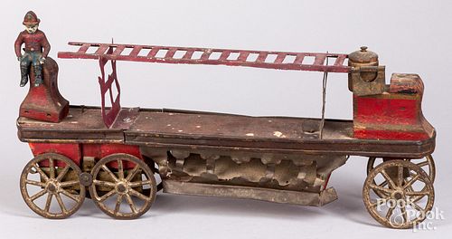 WOOD AND TIN HILL CLIMBER LADDER