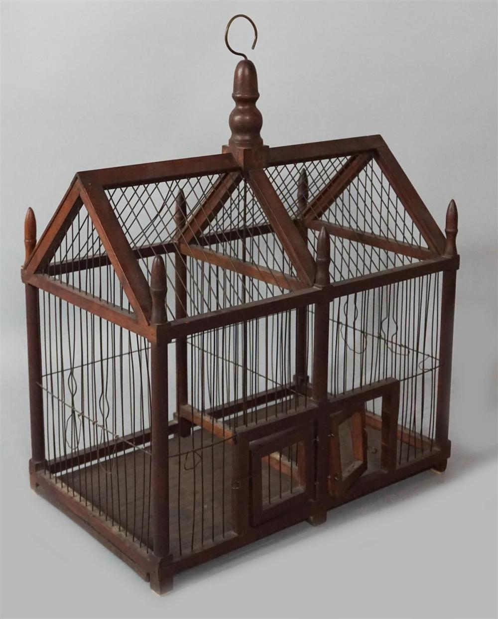 WOOD AND WIRE GABLE ARCHITECTURAL
