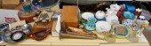 WOOD BOXES, BUGLE, DRUM AND AS