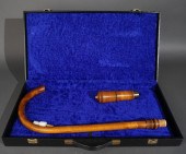 WOOD CRUMHORN WITH CARRYING CA