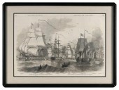 WOOD ENGRAVING "A SUPERB VIEW
