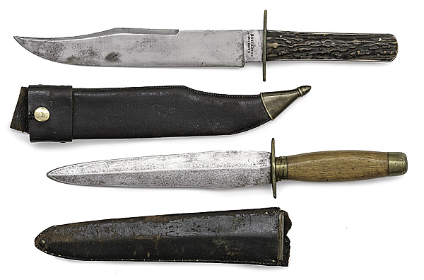 Wood Handled Dagger and Manson