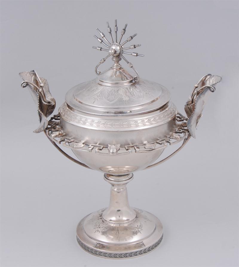 WOOD & HUGHES SILVER STEMMED