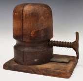 WOOD & METAL MILLINERY HAT STR
