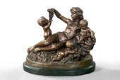 "Wood Nymph Attended by Bacchi