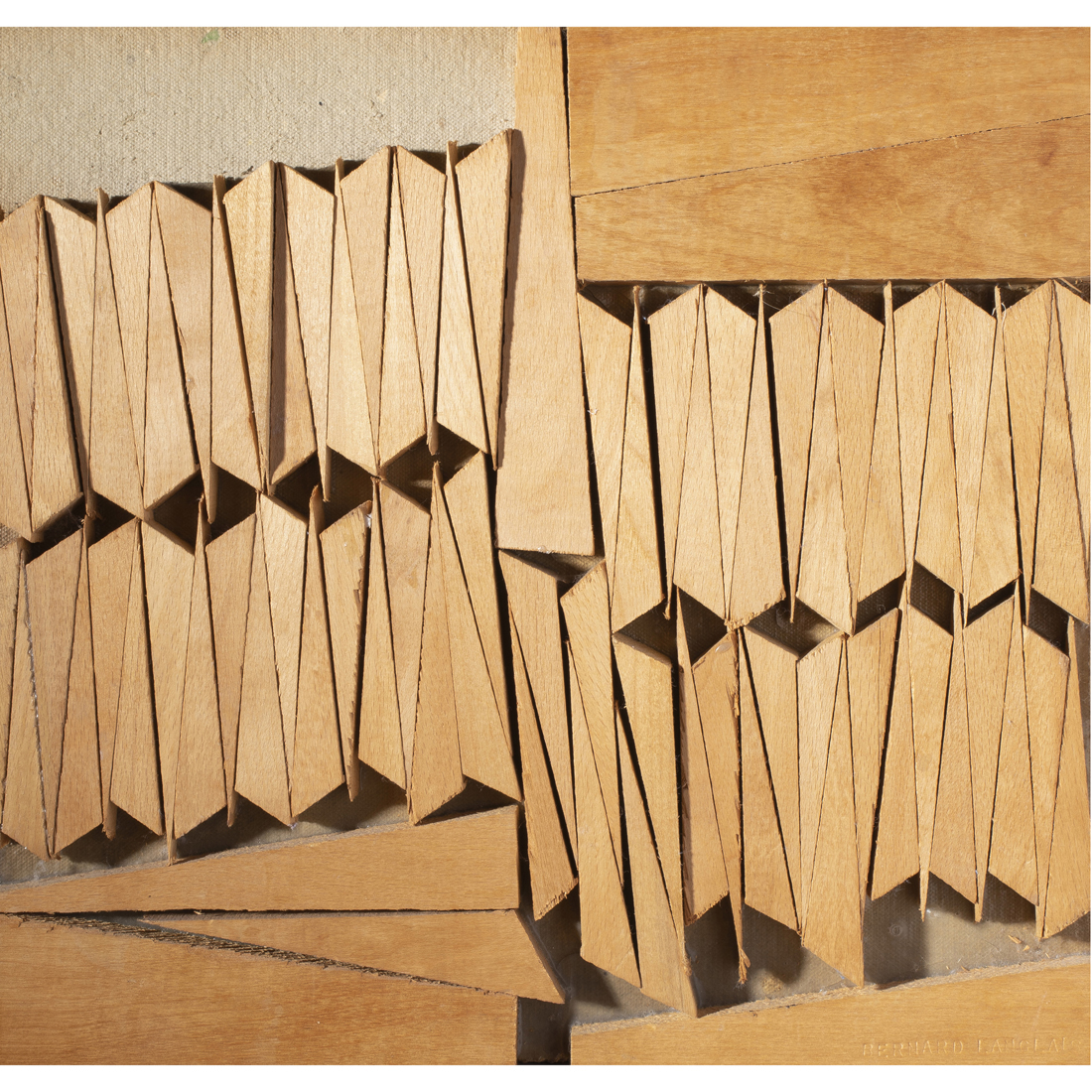 WOOD RELIEF, BERNARD LANGLAIS
