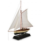 WOOD SAILING SHIP MODELDESCRIP