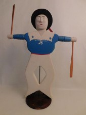 WOOD SAILOR WHIRLIGIG BY OTTIS