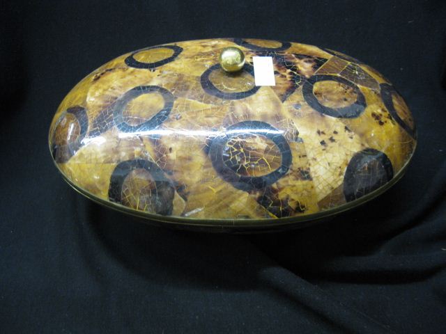 Wood & Shell Inlay Box fancy