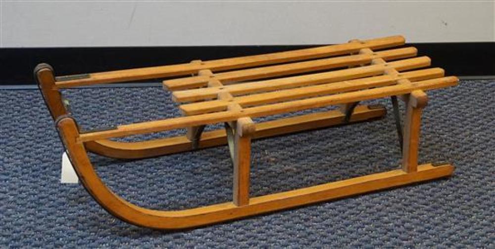 WOOD SNOW SLEDWood Snow Sled