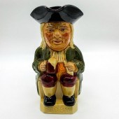 WOOD & SONS TOBY JUG, CHARRING