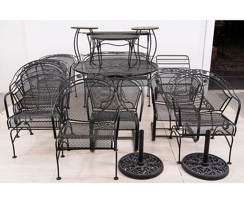WOODARD WROUGHT IRON FURNITURELarge
