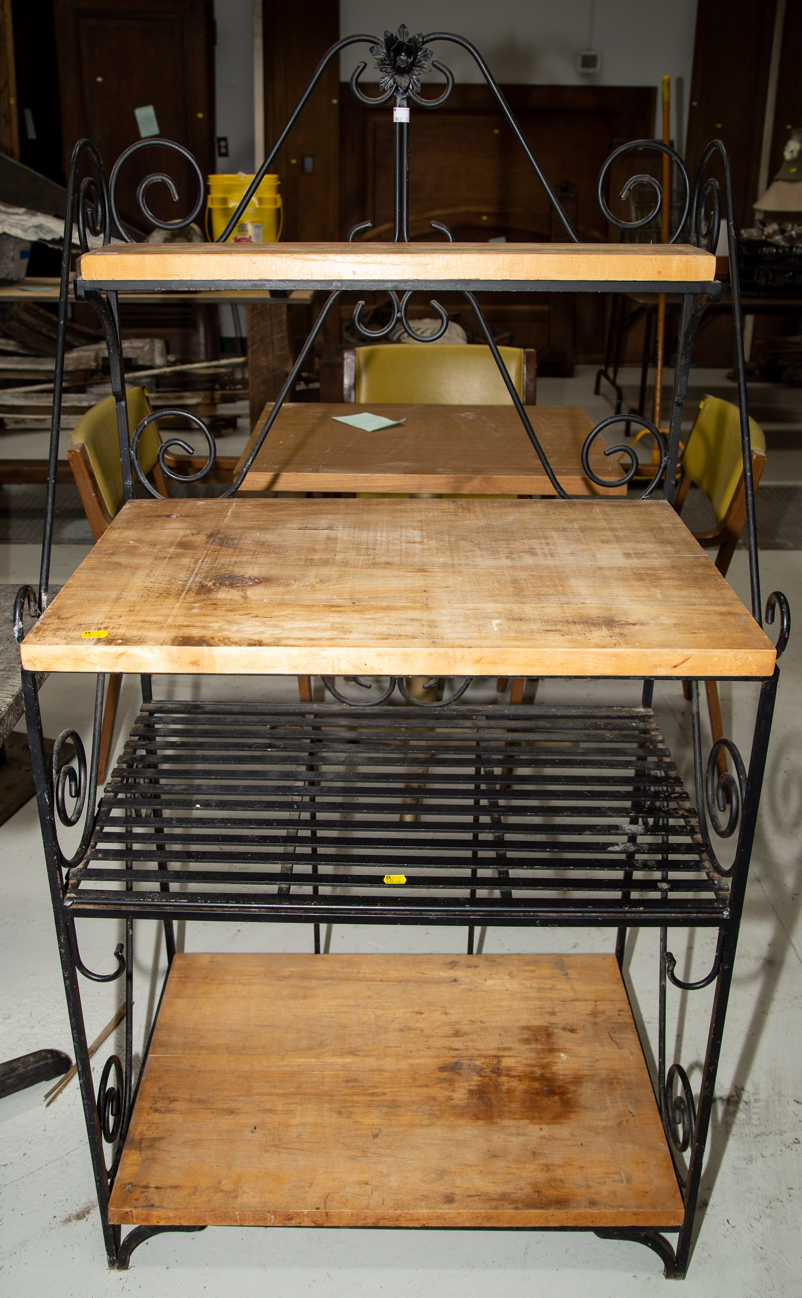 WOODBERRY KITCHEN BAKERS RACK Metal