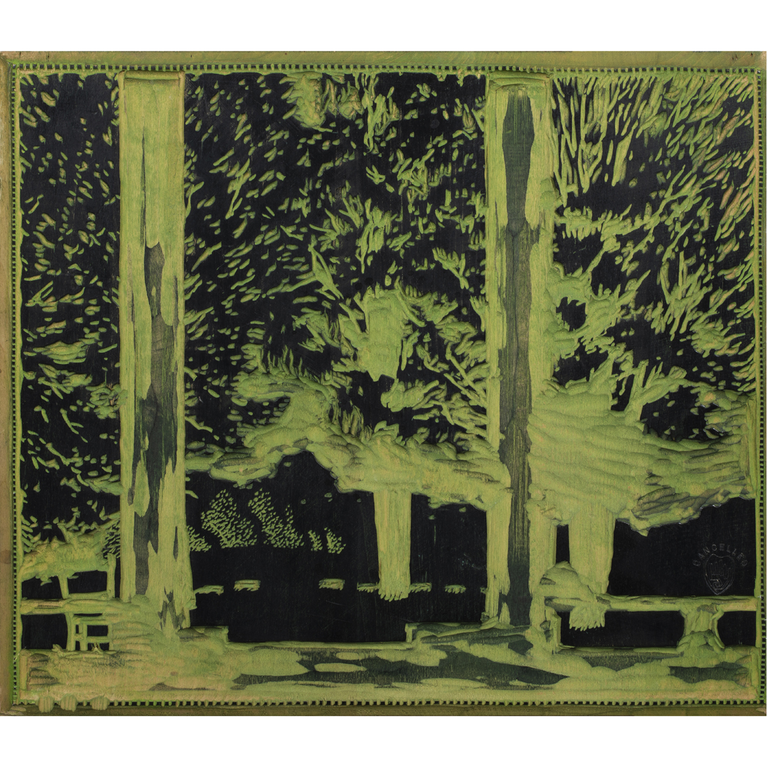WOODBLOCK, GUSTAVE BAUMANN