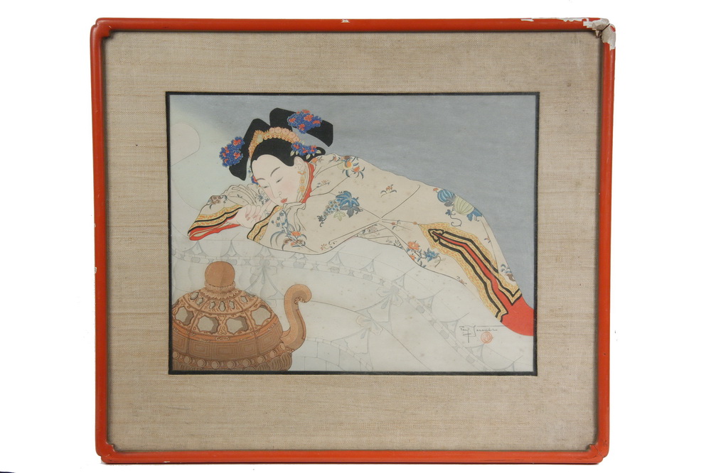 WOODBLOCK PRINT - 'Sandalwood
