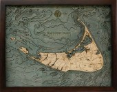 WOODCHART NANTUCKET, MASS 3-D