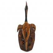 WOODEN AFRICAN MASKDESCRIPTION
