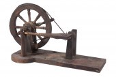 WOODEN APPLE PEELER Late 18th