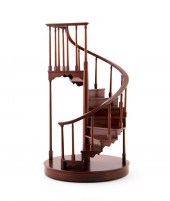 WOODEN ARCHITECTURAL SPIRAL ST
