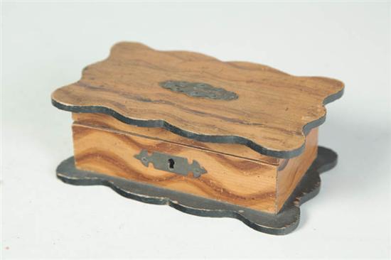 WOODEN BANK. American  late 19th