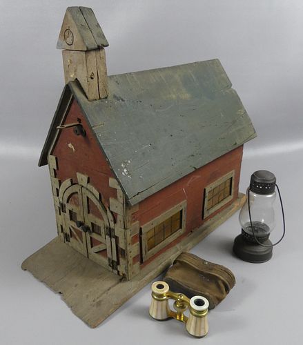 WOODEN BARN; SKATERS LAMP & OPERA