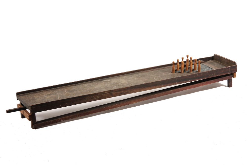 WOODEN BOWLING GAME - Ten-Pin