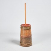 WOODEN BUTTER CHURNA wooden bu