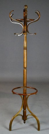 Wooden Coat RackBentwood coatr