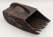 WOODEN CRANBERRY SCOOP EARLY 2