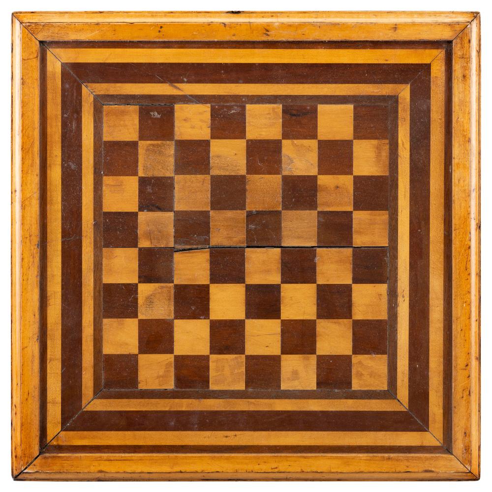 WOODEN DOUBLE-SIDED GAME BOARD