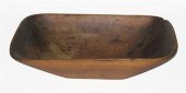     	Wooden dough tray, bed wa
