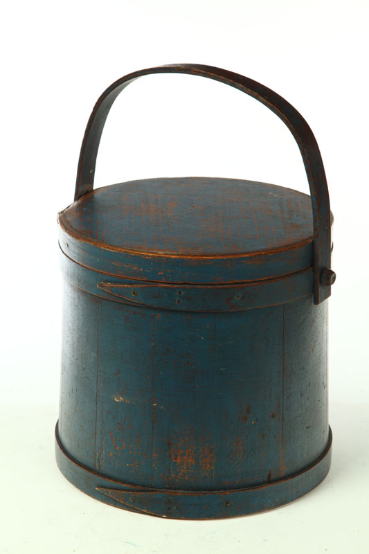 WOODEN FIRKIN.  American  2nd