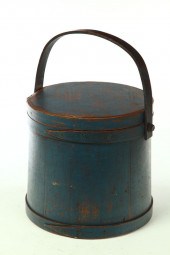 WOODEN FIRKIN.  American  2nd