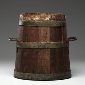 Wooden Firkin American a large