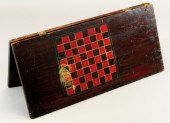 WOODEN FOLDING PARCHESSI GAME