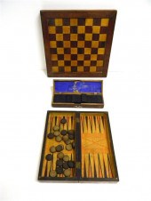 Wooden game assortment  three