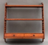 WOODEN HANGING FRETWORK ETAGER