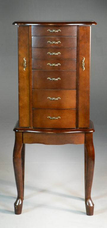 Wooden Jewelry CabinetHaving
