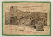 Wooden jigsaw puzzle paper wra