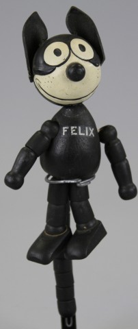 WOODEN JOINTED ''FELIX THE CAT''