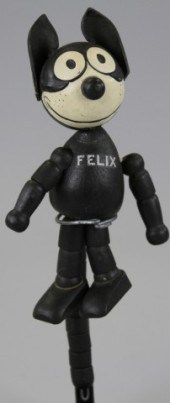 WOODEN JOINTED ''FELIX THE CAT