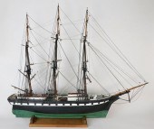 WOODEN MODEL OF THE CLIPPER SH