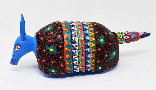WOODEN OAXACA ARMADILLOWooden