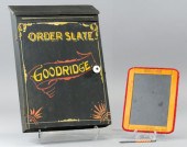WOODEN ORDER SLATE CABINET BOX