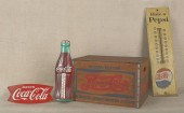 Wooden Pepsi soda crate 20th c