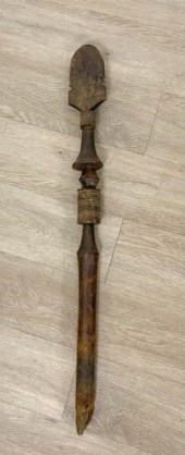 WOODEN SCEPTER OR WAND WEST AF