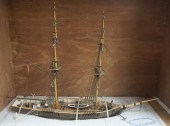 WOODEN SHIP MODEL IN BESPOKE W